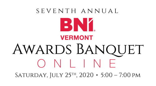 7th Annual BNI Vermont Awards Banquet